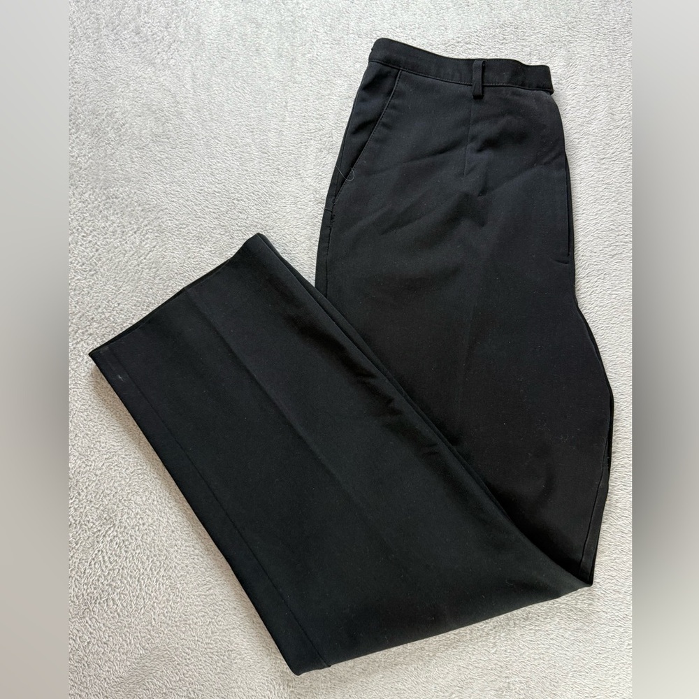 Sag Harbor Women’s Classic Black Dress Pants Size 14